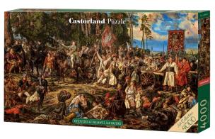 Puzzle 4000 Kościuszko at Racławice CASTOR. Wydawca: Castorland. Multiszop.pl Opakowanie Puzzle 4000 Kościuszko at Racławice CASTOR