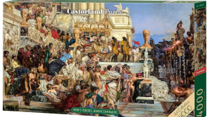 Puzzle 4000 Nero's Torches Henryk Siemiradzki. Wydawca: Castorland. Multiszop.pl Opakowanie Puzzle 4000 Nero's Torches Henryk Siemiradzki