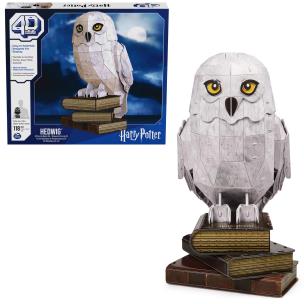 Puzzle 4D Hedwiga. Wydawca: Spin Master. Multiszop.pl Opakowanie Puzzle 4D Hedwiga