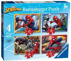 Opakowanie Puzzle 4w1 Spider-Man