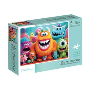 Opakowanie Puzzle 50 elementów Milliwood  Shaggy Monsters