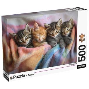 Opakowanie Puzzle 500 Adults Kociaki