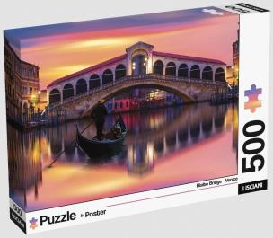 Opakowanie Puzzle 500 Adults Most Rialto W Wenecji