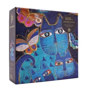 Opakowanie Puzzle 500 Blue Cats and Butterflies PA9947-5