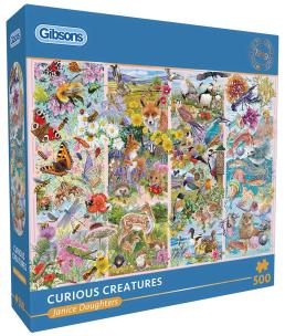 Opakowanie Puzzle 500 Ciekawe stworzenia 113734