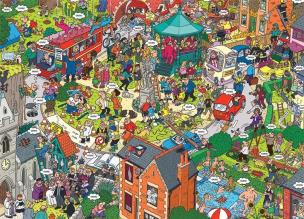 Opakowanie Puzzle 500 Co poszło nie tak? (XXL)