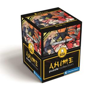Opakowanie Puzzle 500 Cubes Anime Chainsaw Man