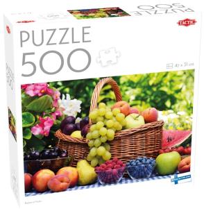 Puzzle 500 el. Basket of Fruits /59224/. Autor: null. Multiszop.pl Okładka książki Puzzle 500 el. Basket of Fruits /59224/