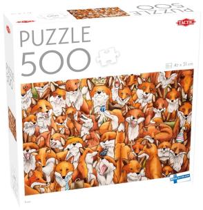 Puzzle 500 el. Foxes /59214/. Autor: null. Multiszop.pl Okładka książki Puzzle 500 el. Foxes /59214/