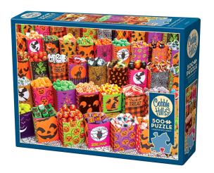 Opakowanie Puzzle 500 Halloweenowe smakołyki 112261