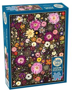 Opakowanie Puzzle 500 Kolorowe kwiaty 113591