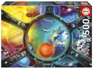 Puzzle 500 Kosmos. Wydawca: Educa. Multiszop.pl Opakowanie Puzzle 500 Kosmos
