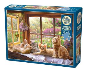 Opakowanie Puzzle 500 Leniwy poranek 113031