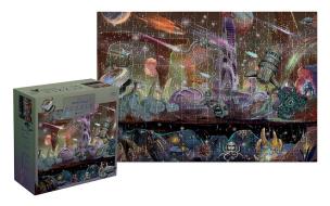 Opakowanie Puzzle 500 Metallic Fantasy 3 Space Quest