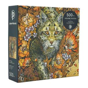 Opakowanie Puzzle 500 PC Lynx Rising Erica Williams Art