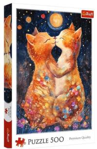 Opakowanie Puzzle 500 Pocałunek w świetle księżyca TREFL