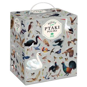 Opakowanie Puzzle 500 Puzzlove CzuCzu Ptaki