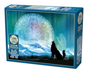 Opakowanie Puzzle 500 Samotny Wilk 113150