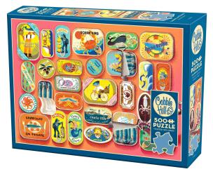 Opakowanie Puzzle 500 Sardynki i przyjaciele 113754