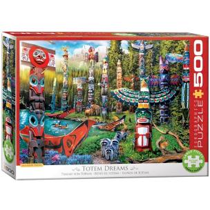 Opakowanie Puzzle 500 Totemy XXL