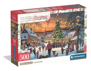 Opakowanie Puzzle 500 Xmas Coll. Christmas Magic Moments
