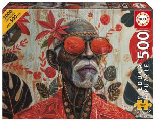 Puzzle 500 Żar tropików. Wydawca: Educa. Multiszop.pl Opakowanie Puzzle 500 Żar tropików