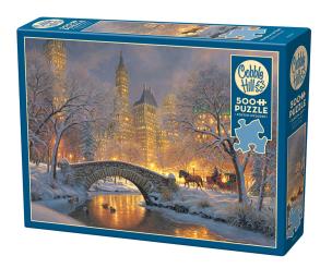 Opakowanie Puzzle 500 Zima w parku 112654