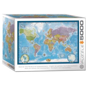 Opakowanie Puzzle 5000 World Map 8520-5890