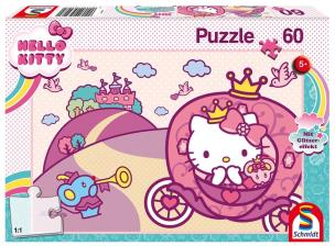 Puzzle 60 Hello Kitty Księżniczka G3. Wydawca: Schmidt. Multiszop.pl Opakowanie Puzzle 60 Hello Kitty Księżniczka G3