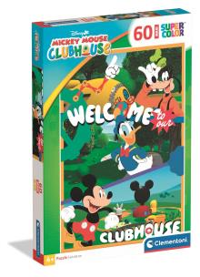 Opakowanie Puzzle 60 Maxi Super kolor Mickey Mouse Clubhouse 26316