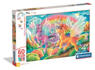 Opakowanie Puzzle 60 Maxi Super kolor Noli Unicorn Magic 26320
