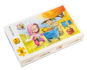 Opakowanie Puzzle 60 W pasiece