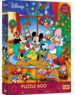 Opakowanie Puzzle 600 Myszka Miki i Przyjaciele Święta Disney
