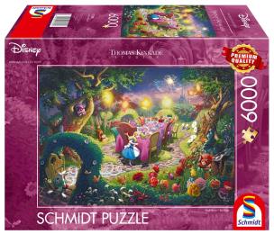 Opakowanie Puzzle 6000 PQ T.Kinkade Alicja w Krainie czarów 112335