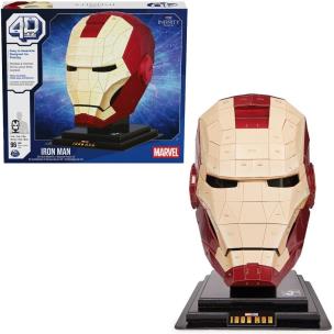 Puzzle 96 4D Kask Iron Man'a. Wydawca: Spin Master. Multiszop.pl Opakowanie Puzzle 96 4D Kask Iron Man'a