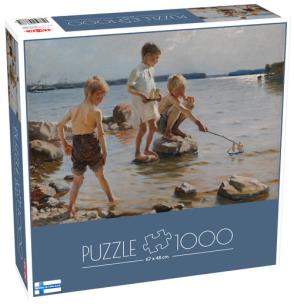 Puzzle A.Edelfelt, Leikkivia 1000 elementów. Wydawca: Tactic. Multiszop.pl Opakowanie Puzzle A.Edelfelt, Leikkivia 1000 elementów