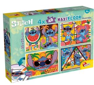 Puzzle DF Maxi Floor Stitch 4x48. Wydawca: Lisciani. Multiszop.pl Opakowanie Puzzle DF Maxi Floor Stitch 4x48