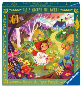 Puzzle dla dzieci: Czerwony Kapturek 64el. Wydawca: Ravensburger. Multiszop.pl Opakowanie Puzzle dla dzieci: Czerwony Kapturek 64el