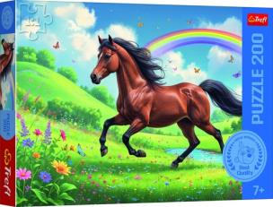 Opakowanie Puzzle Dostojny koń 200