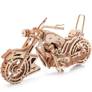 Puzzle drewniane 3D - Yankee Chopper. Wydawca: Little Story. Multiszop.pl Opakowanie Puzzle drewniane 3D - Yankee Chopper