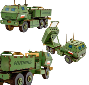 Opakowanie Puzzle drewniane Himars