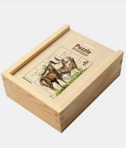Opakowanie Puzzle drewniane Jeleniowate