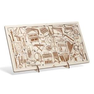 Opakowanie Puzzle drewniane - Wszystko gra Instrumenty