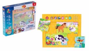 Opakowanie Puzzle dźwięki wokół nas wieś
