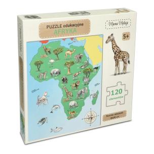 Opakowanie Puzzle edukacyjne Afryka 120el