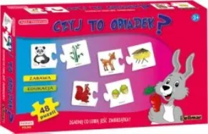 Opakowanie Puzzle edukacyjne Czyj to obiadek? ABINO