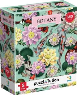 Puzzle Hard-S Botanika: Kwiaty lotosu i ryby. Wydawca: Dodo. Multiszop.pl Opakowanie Puzzle Hard-S Botanika: Kwiaty lotosu i ryby