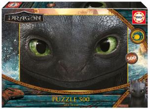 Opakowanie Puzzle Jak wytresować smoka 500 el 114296