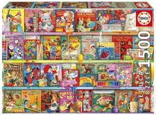 Opakowanie Puzzle Kolorowanki dla dzieci 1500 el 114107