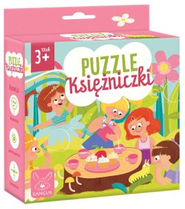 Opakowanie Puzzle Księżniczki 3+